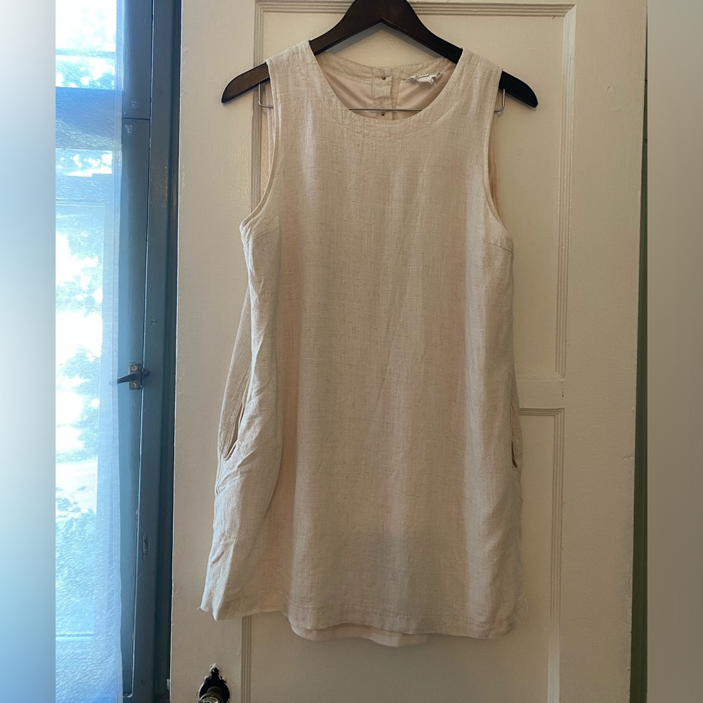 Never Worn! Loveriche Cream Cotten Dress - L